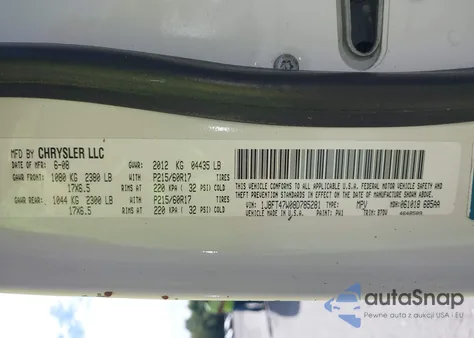 2008 Jeep Compass Sport from USA, damaged, VIN 1J8FT47W08D785281